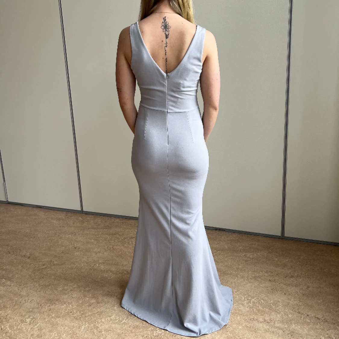 Blågrå balklänning - 90