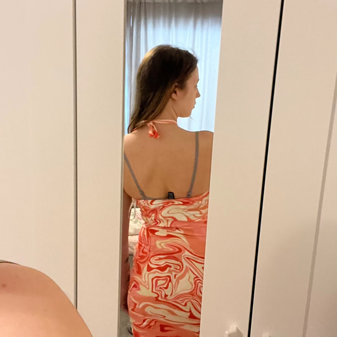 Färg glad klänning  - 90