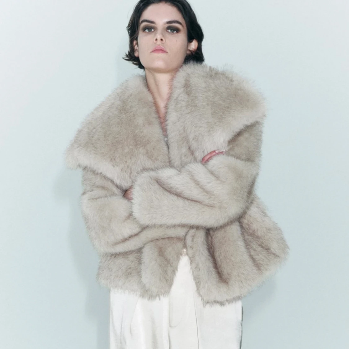 Zara pälsjacka - 90