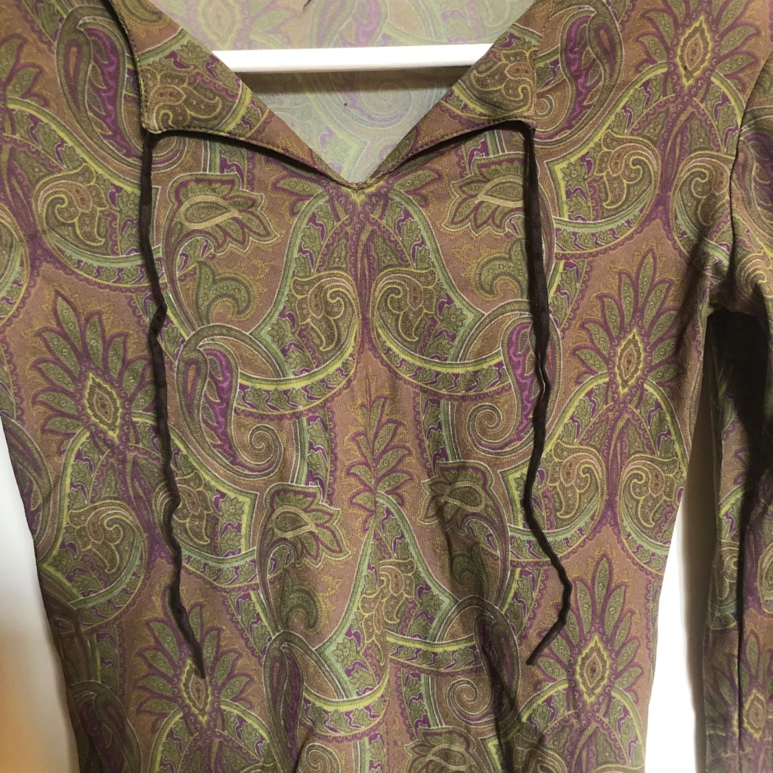 Bohemisk paisley topp - 91