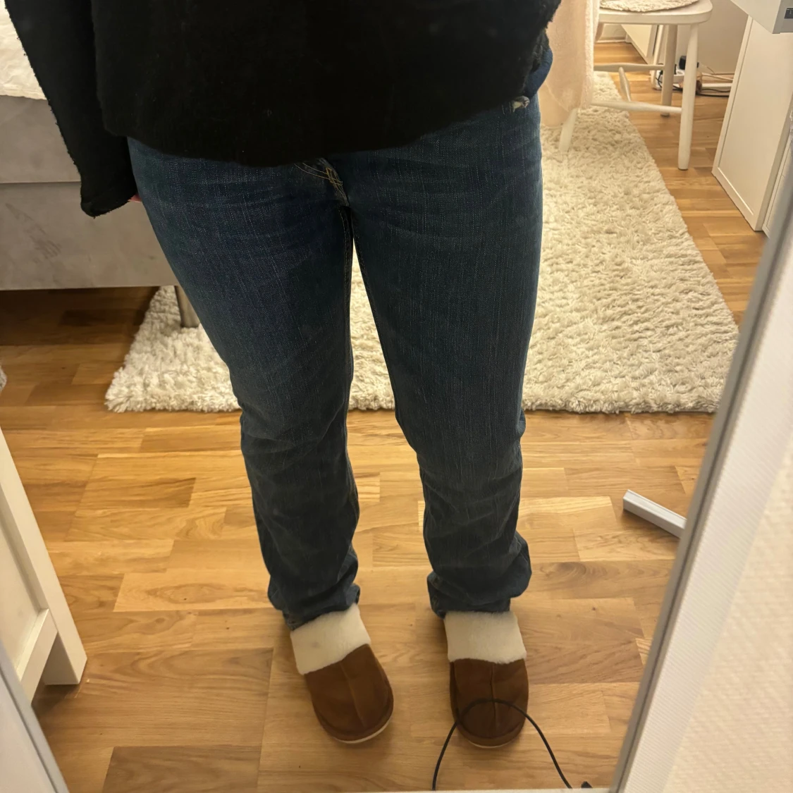 Blå Levis 511 Slim Jeans