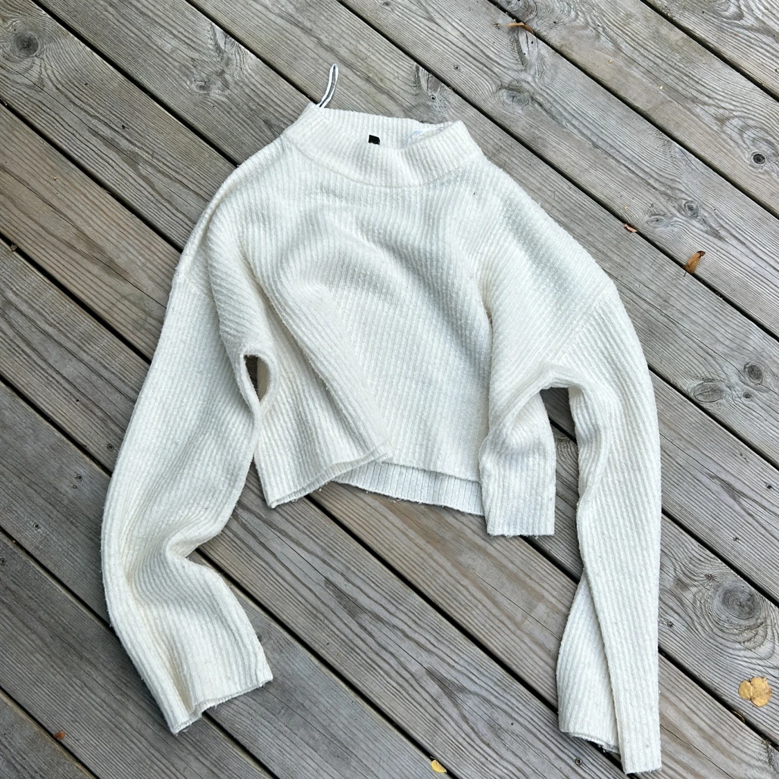 Stickad Cropad vida armar