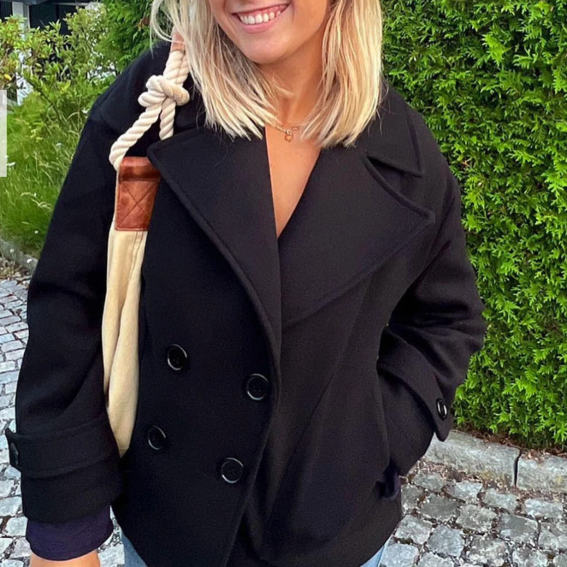 Svart kappa från Design by Si