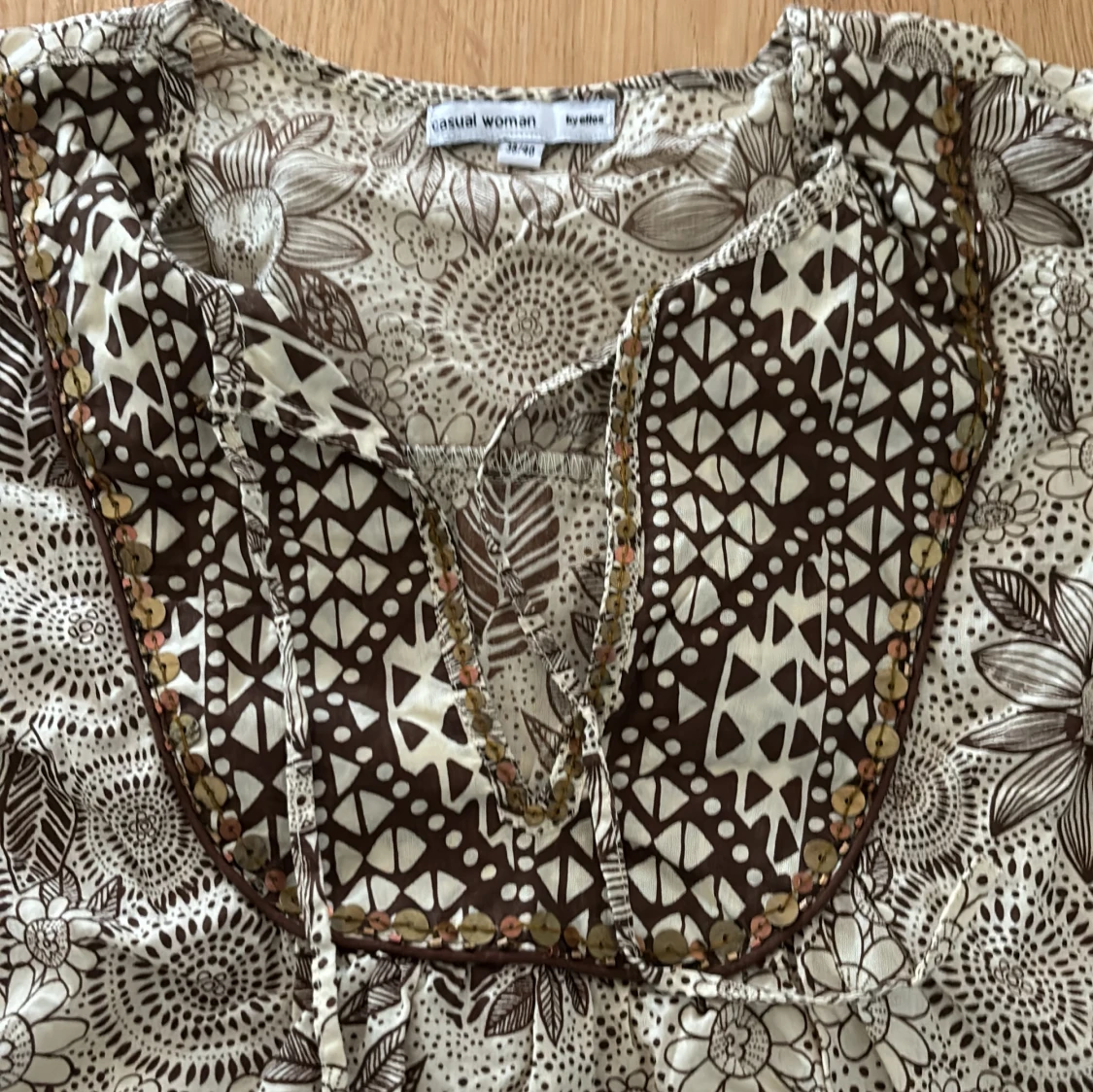  Mönstrad blus - 91