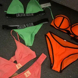 säljer dessa helt oanvända bikinis som kostar 99kr/st och om man vill ha alla tre 240kr! ❣️