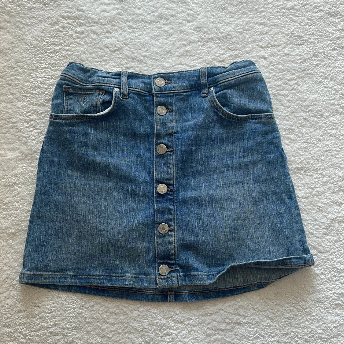 Gant Low Waits jeans kjol