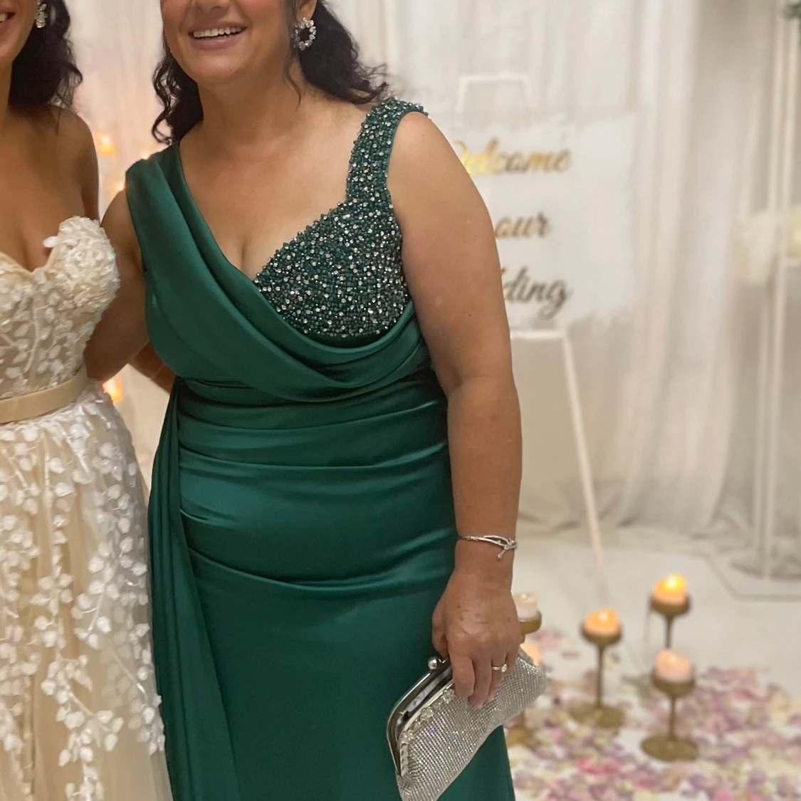 Grön festklänning  - 90
