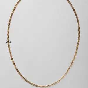 Oanvänt halsband från safira gjort av sterling silver och guldplaterat med äkta 18k guld 🫶🏼