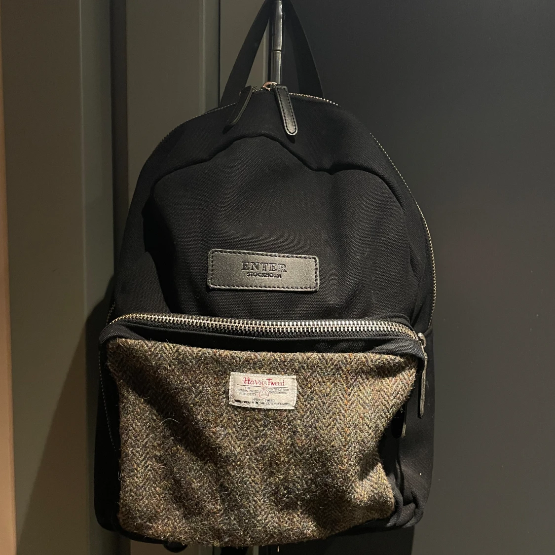 Harris tweed ryggsäck 
