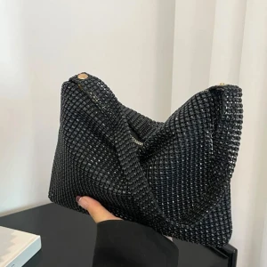 Väska  - Glitterväska! Aldrig använd