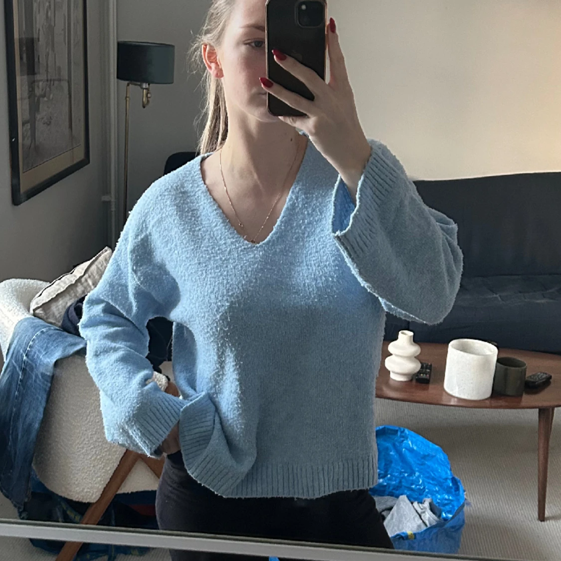 Stickad tröja  - 90