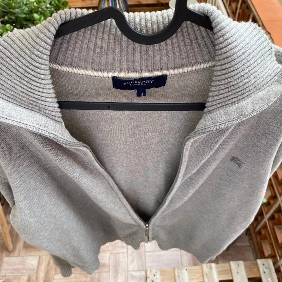 Burberry zip up