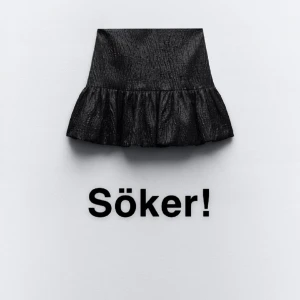 Zara kjol - Söker denna så fina kjolen från zara! I st Xs/S/M skriv gärna om du vill sälja till mig så kan vi diskutera ett pris 🥰