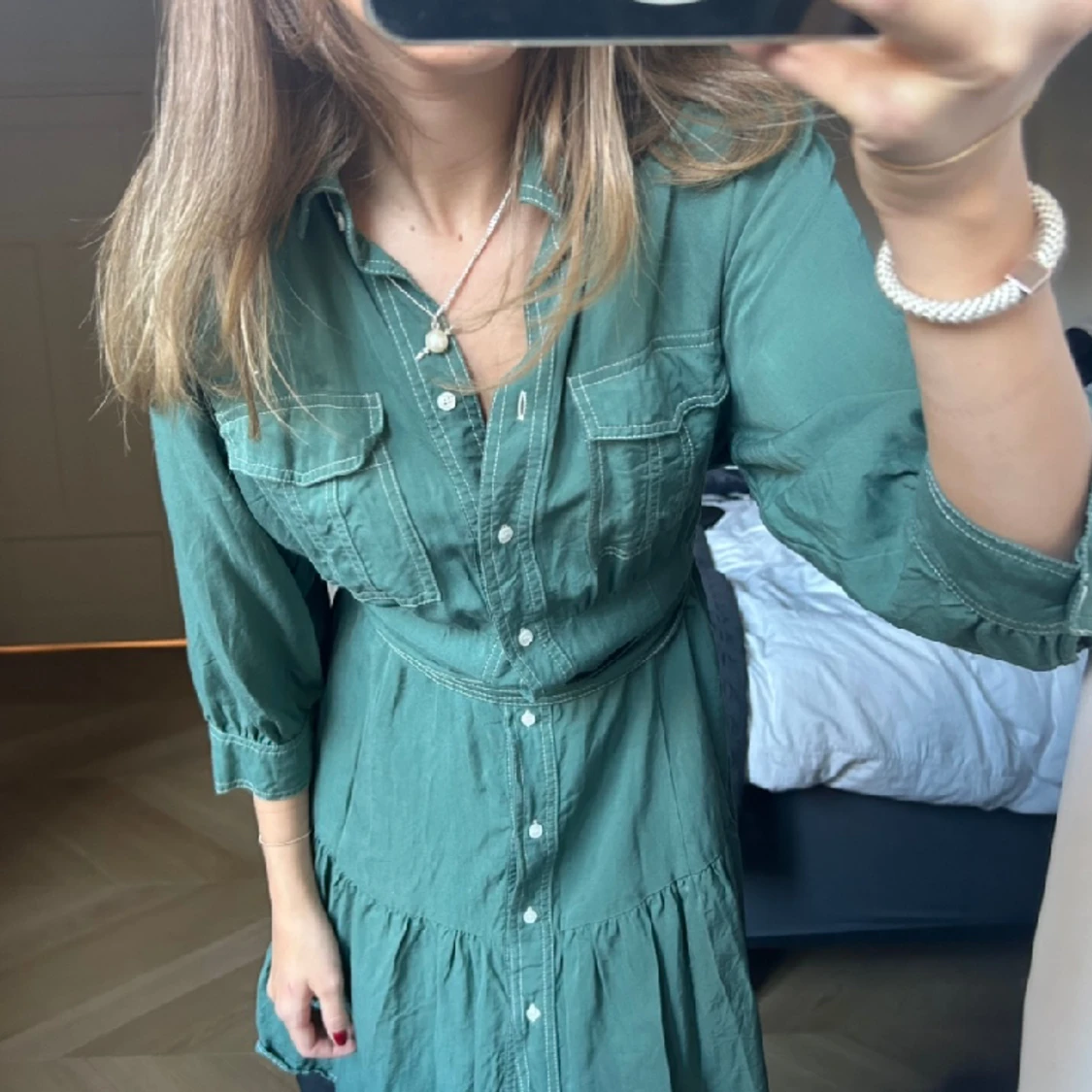 Grön klänning  - 90