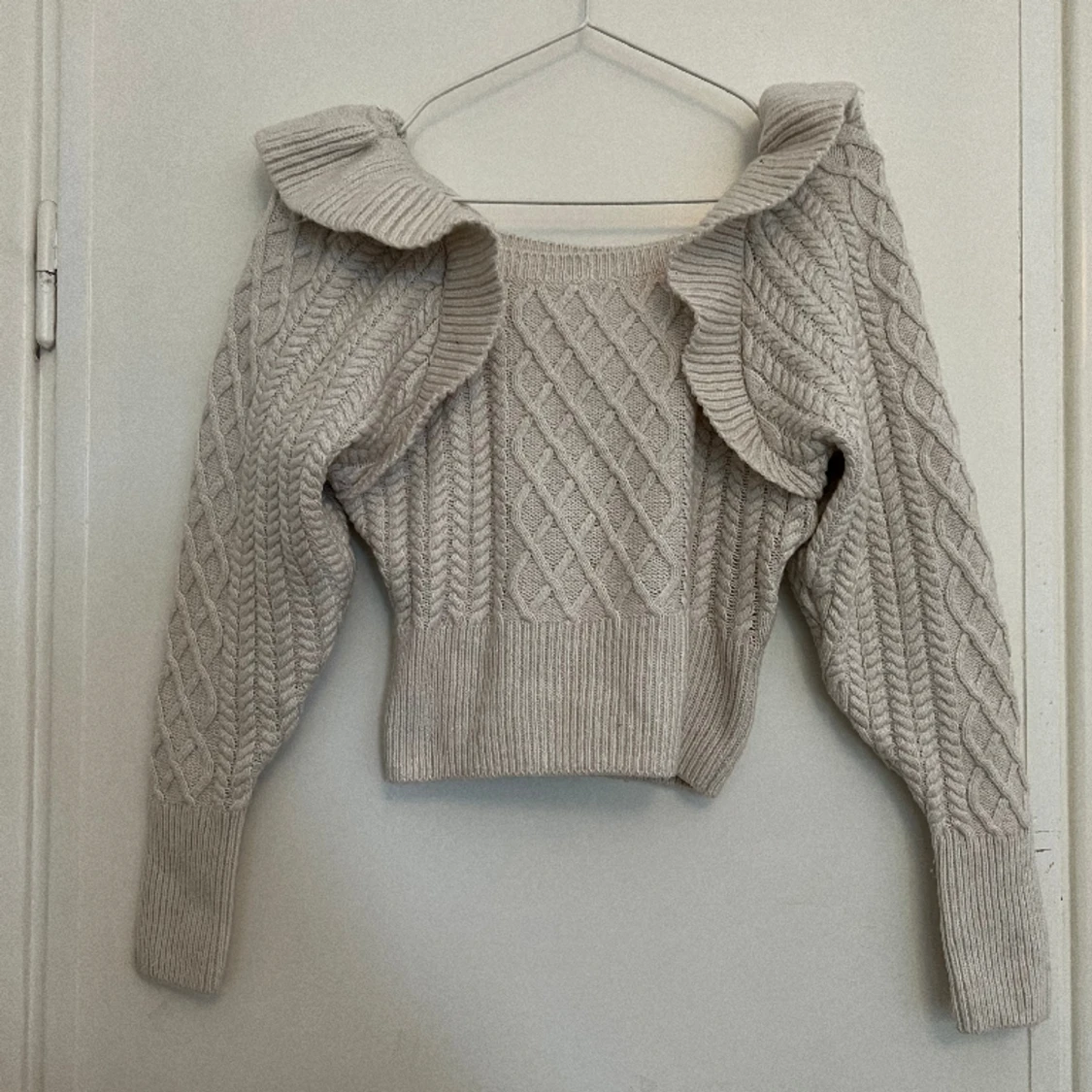Stickad tröja/blus - 90