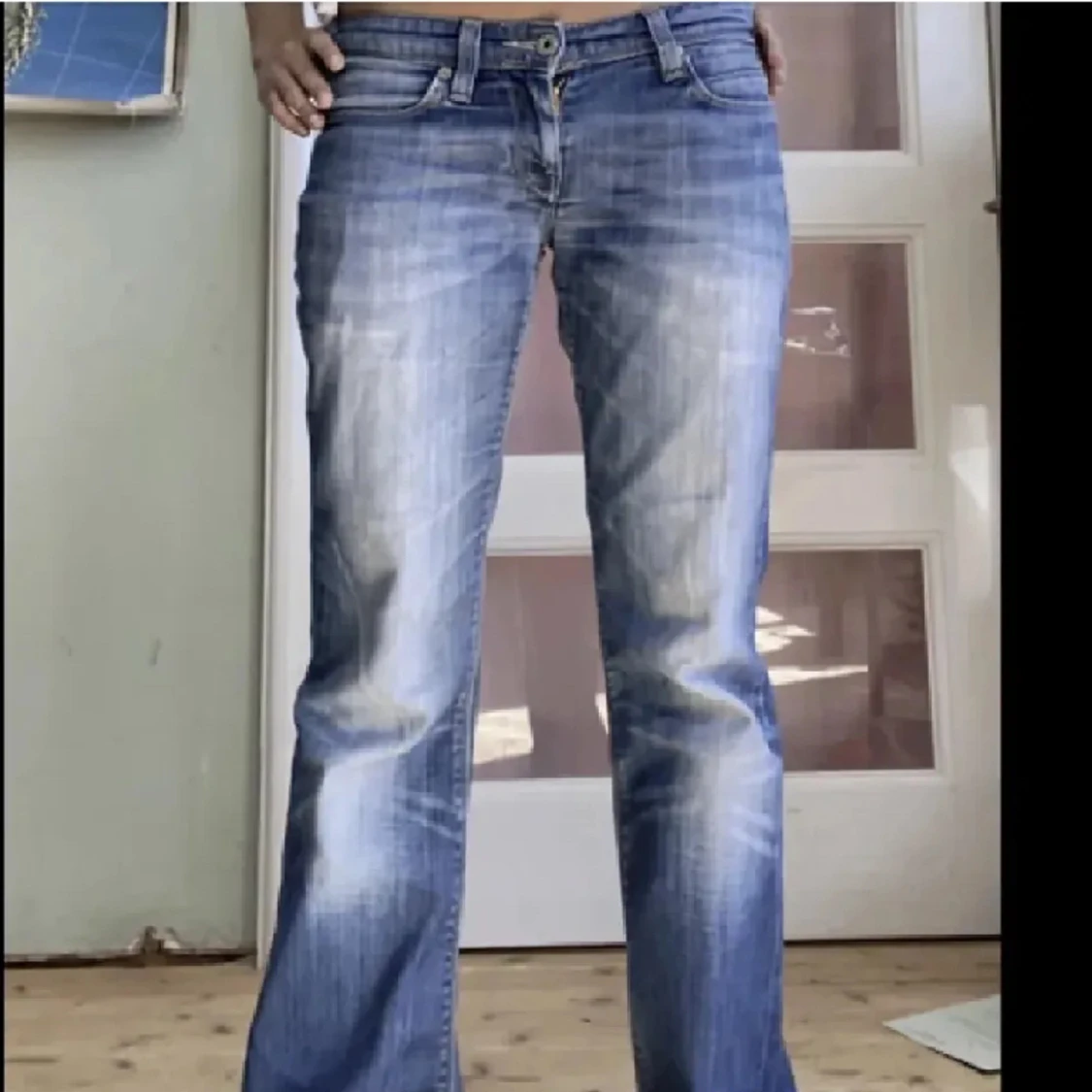Low waist bootcut jeans - 90