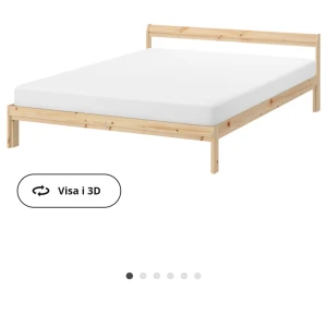 Dubbelsäng  - Ikea dubbelsäng 160×200 Används ca 6 mån. Finns i Växjö  Pris : 1000  