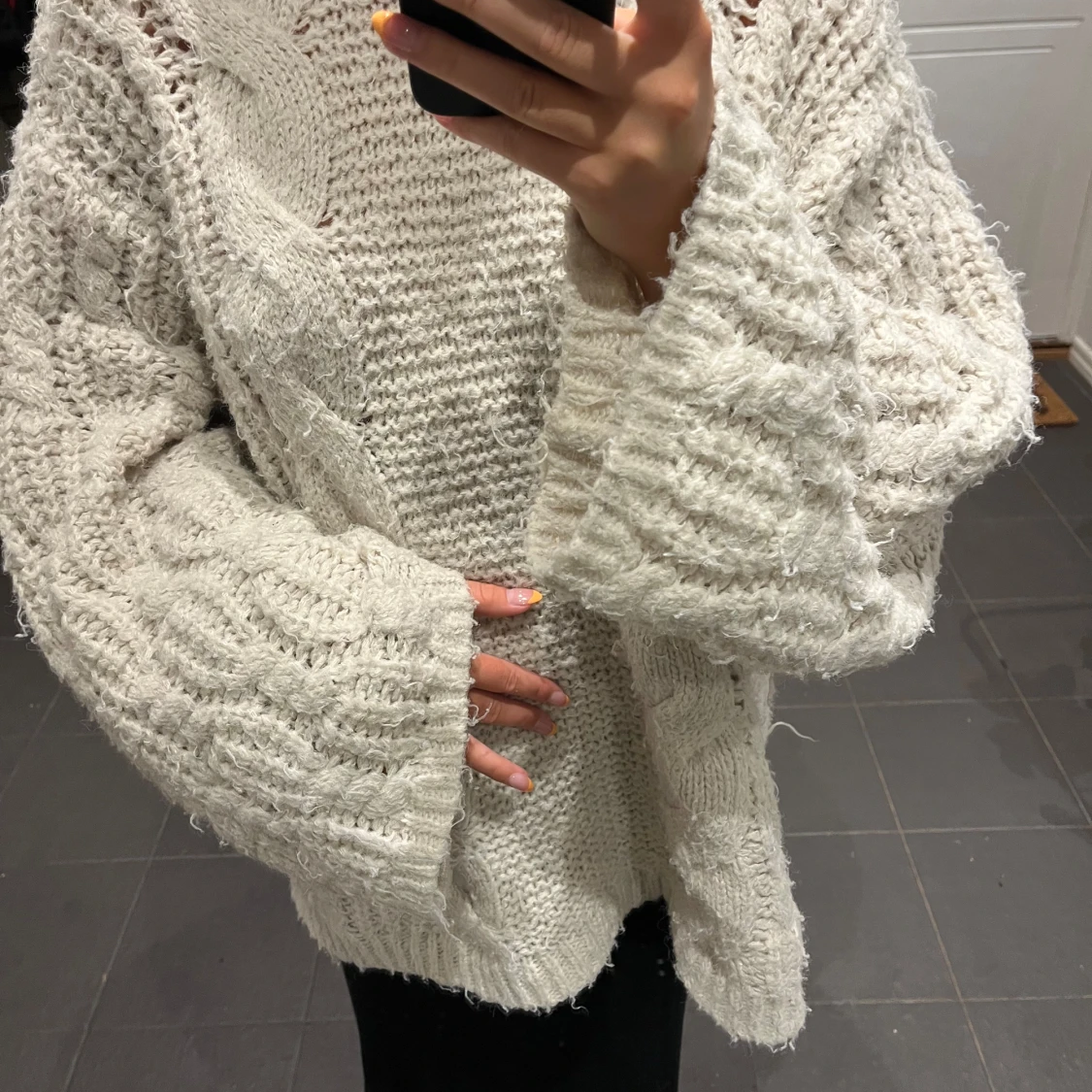 Stickad tröja  - 91