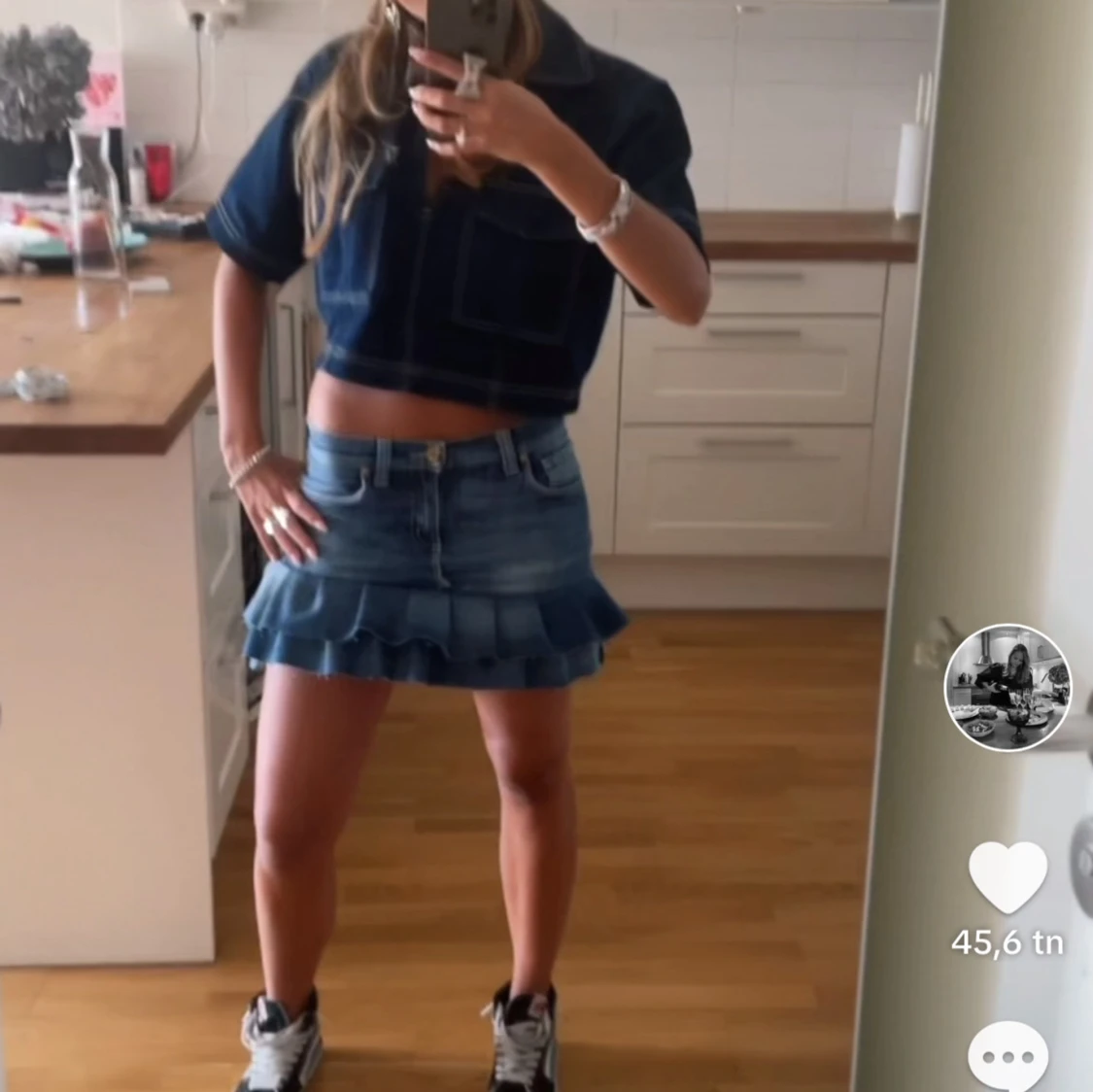 Syr om jeans till kjol - 92