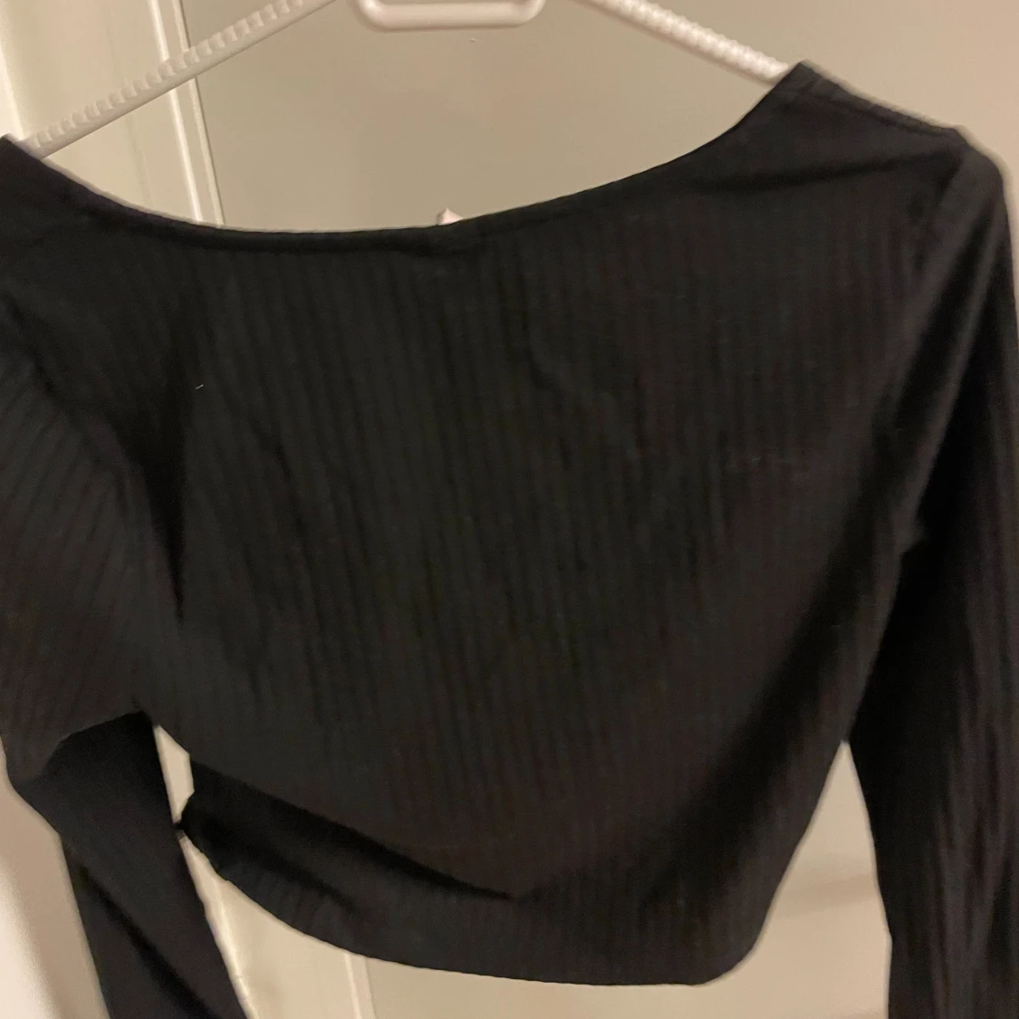 svart långärmad mag tröja - 91