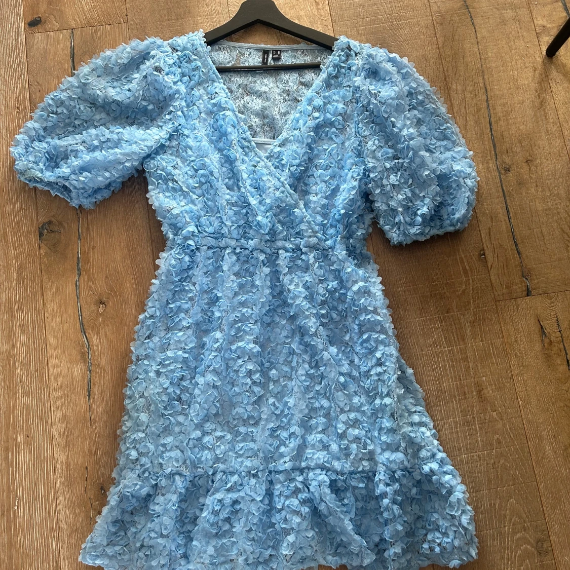 Blå festklänning - 91