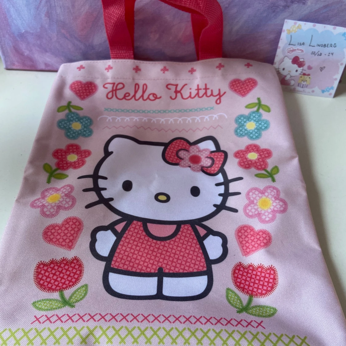 Hello kitty påse - 90