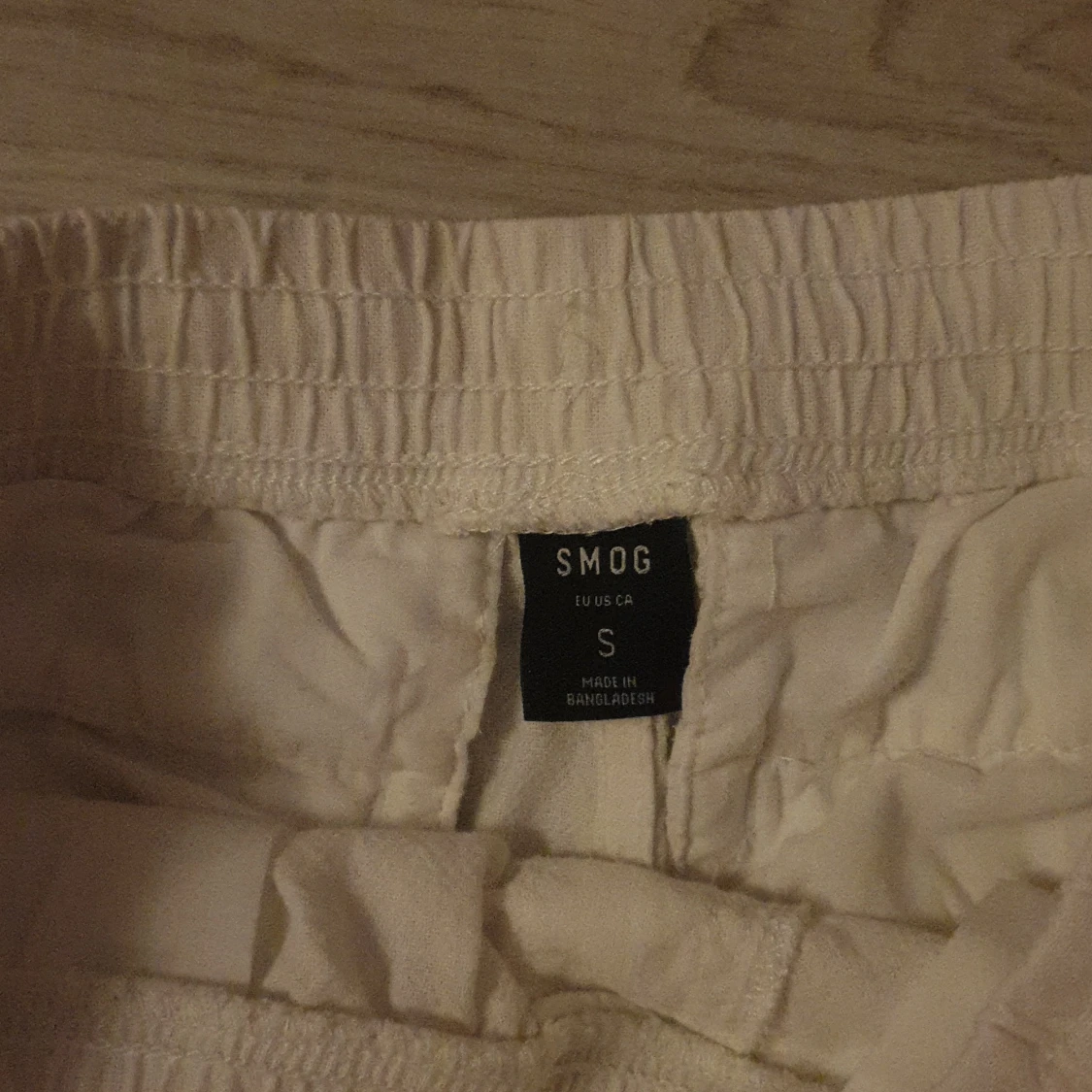 Vita linnebyxor  - 90