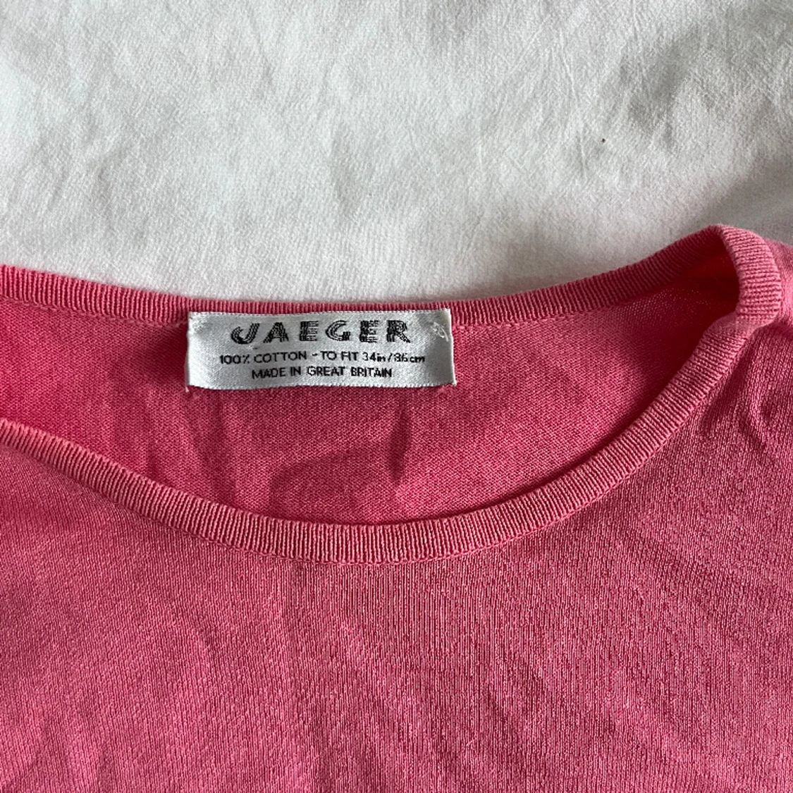 Rosa trekvartsärmad topp - 91