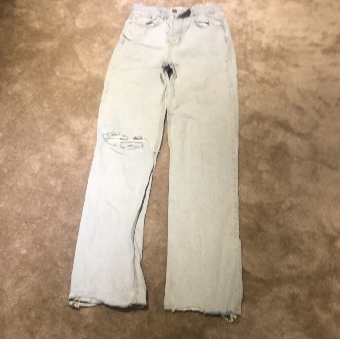 Ljusblå jeans Pull&bear