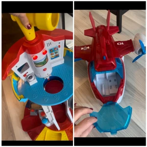 Paw Patrol - Paw Patrol torn plus flygplan, buss och båt med olika knappfunktioner