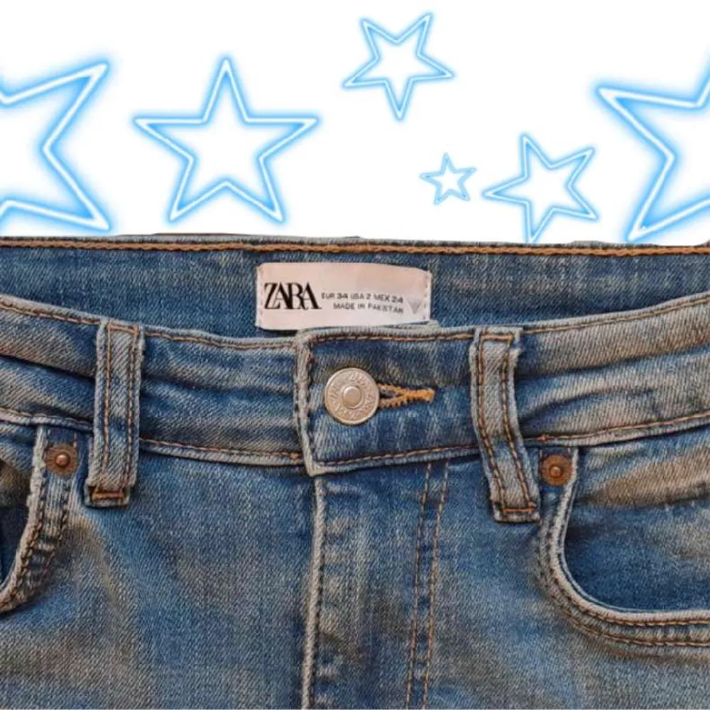 Fina bootcut jeans! Väldigt stretchiga och mjuka. Storlek 34! ☆ Använd köp nu! Kontakta vid frågor eller fler bilder! ☆. Jeans & Byxor.
