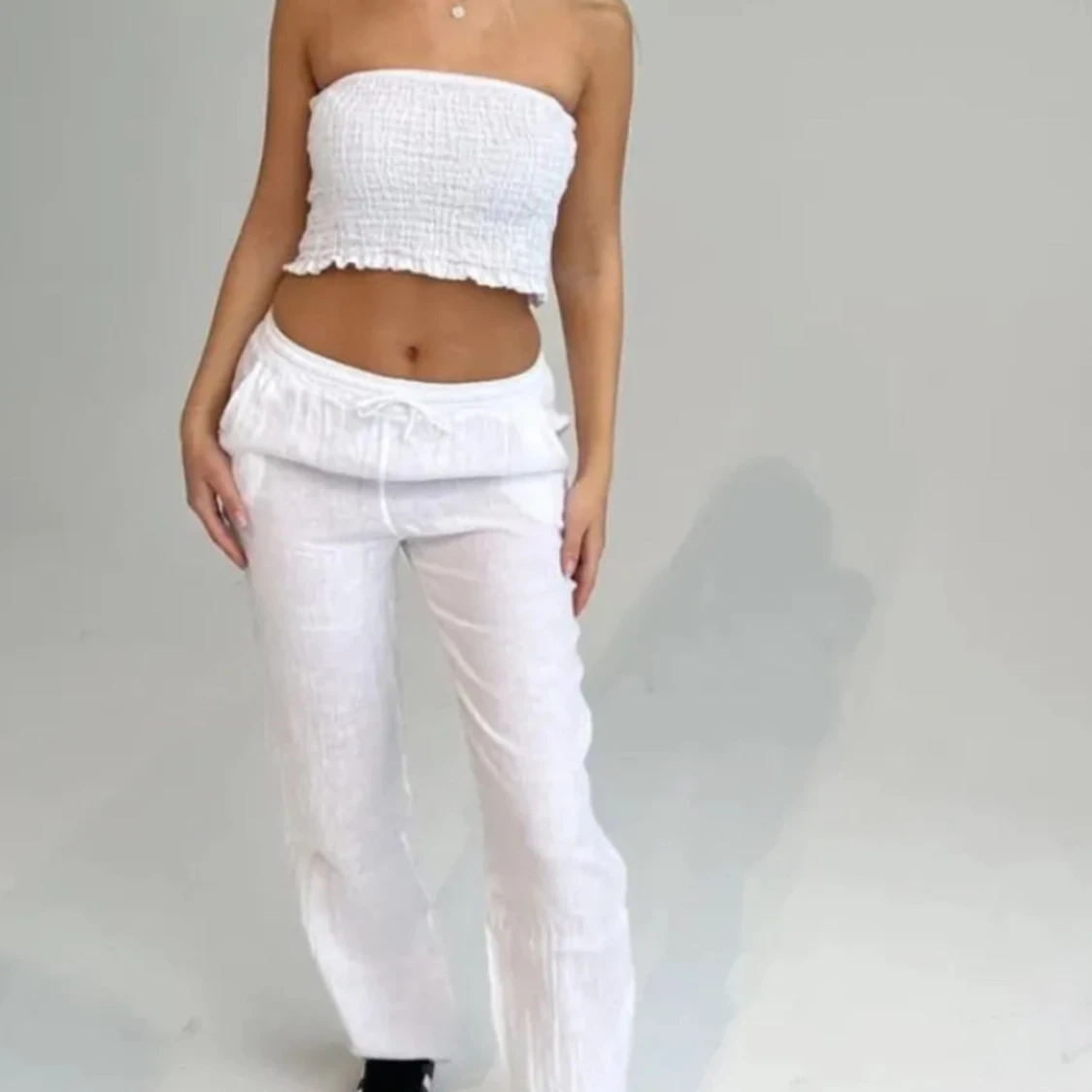 Linnebyxor från designbysi  - 90