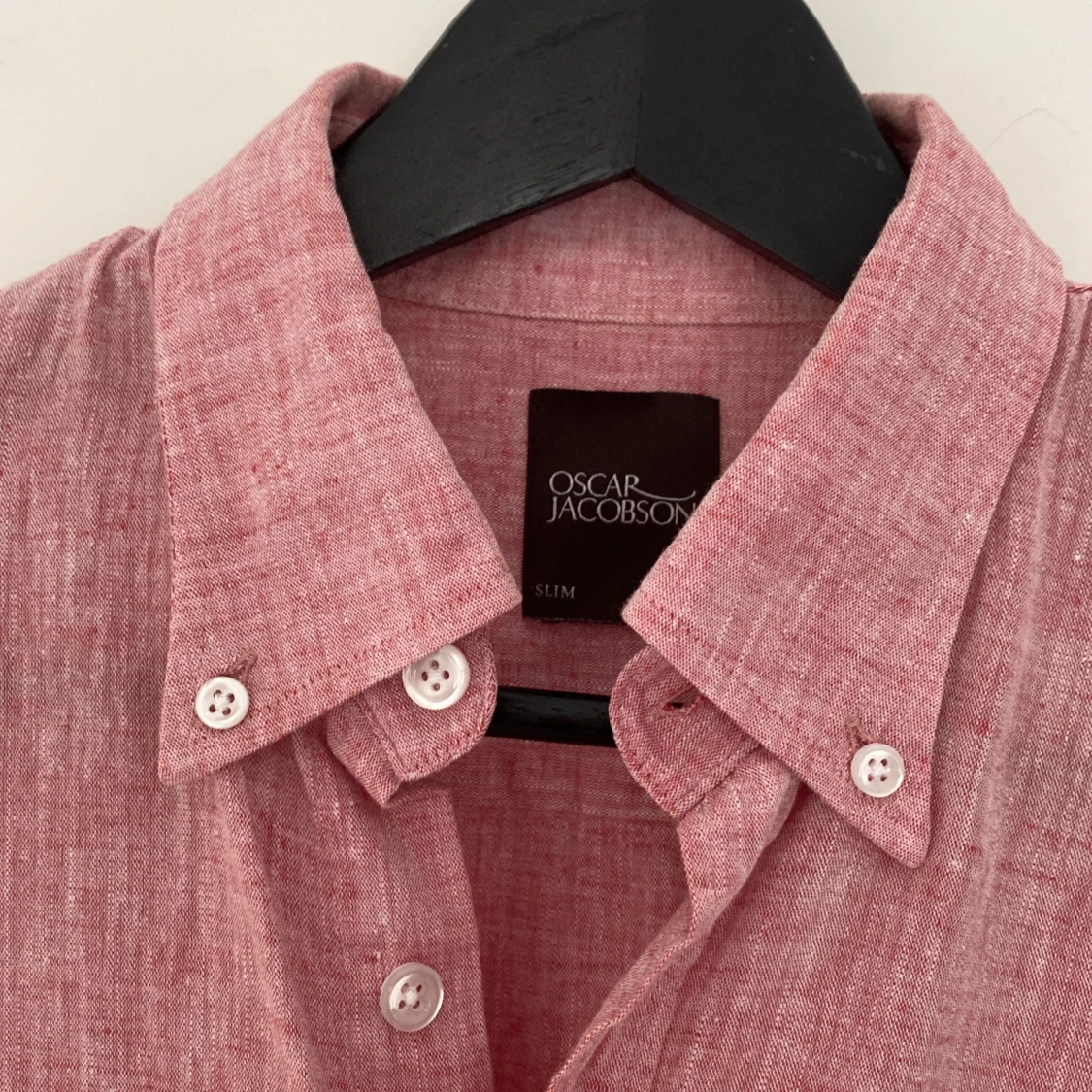 Rosa Linneskjorta Oscar Jacobsson - 90