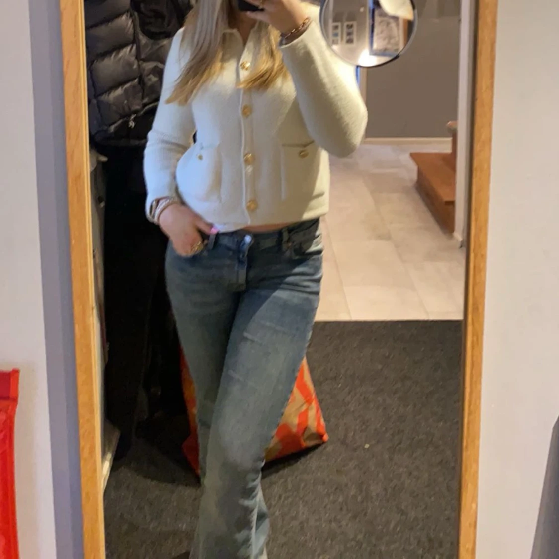 Lågmidjade jeans - 90