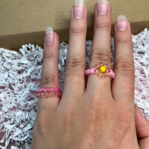 3-pack rosa ringar  - 3 stycken rosa ringer.