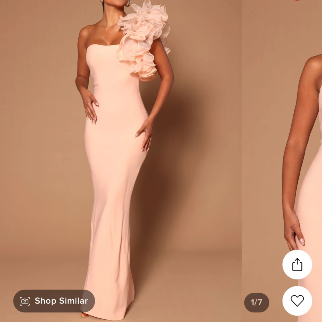 Jättefin klänning  - 90