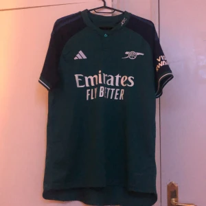 Arsenal fotbollströja third 22/23 - Säljer arsenals tredje ställ med Martinelli 11 på ryggen storlek S passar även M