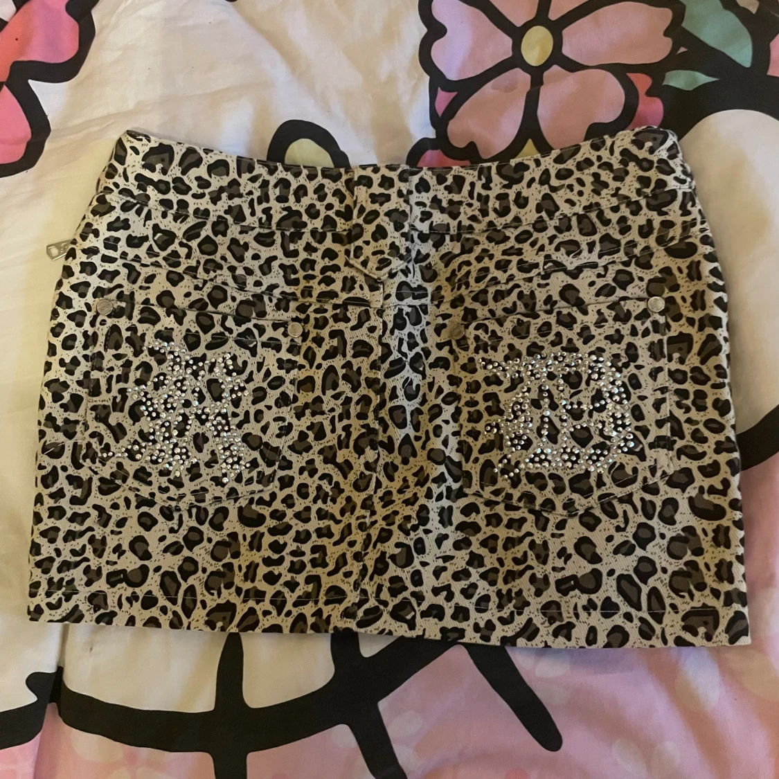 Leopard kjol - 90