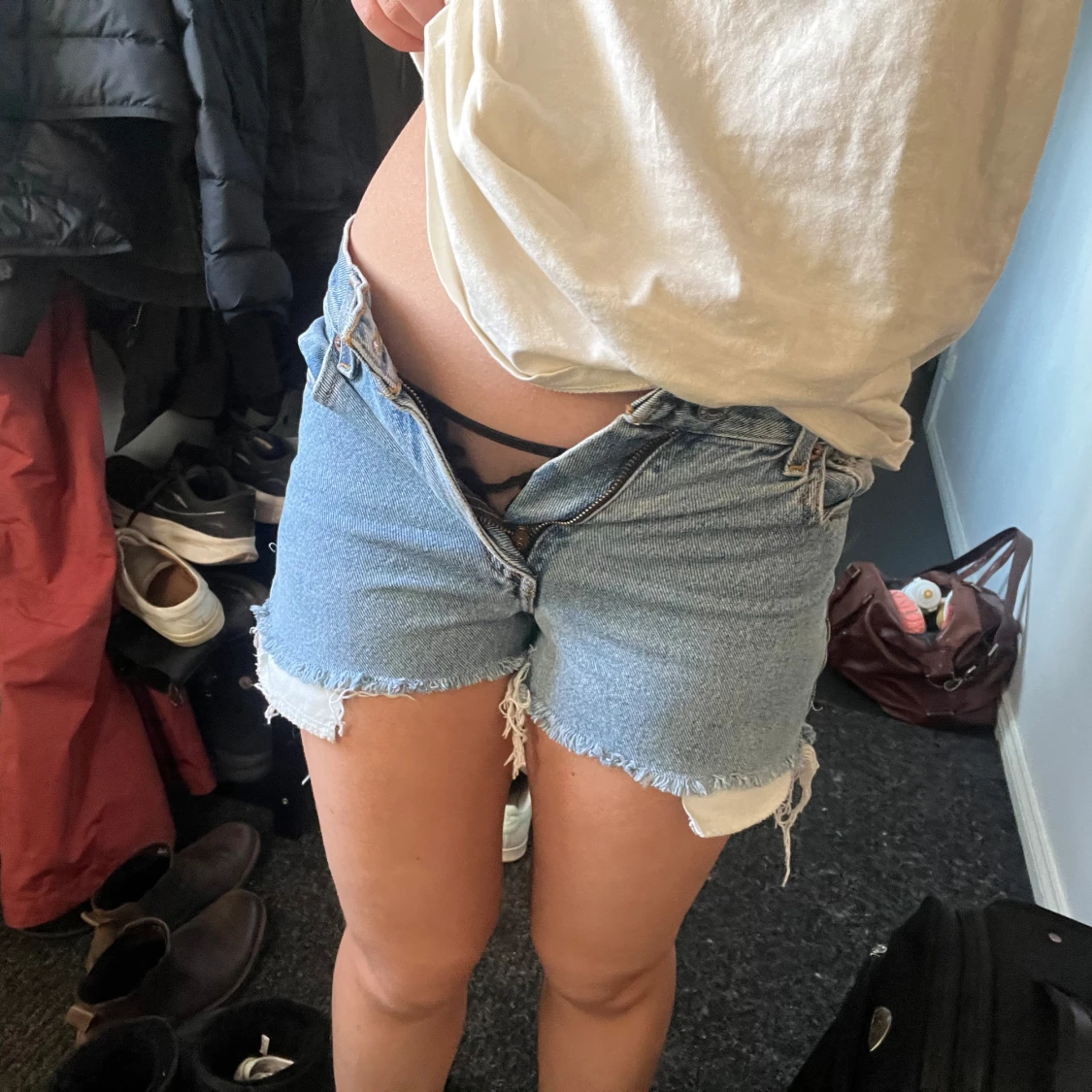 550 Levi’s jeans shorts, low waist relaxed fit - 93