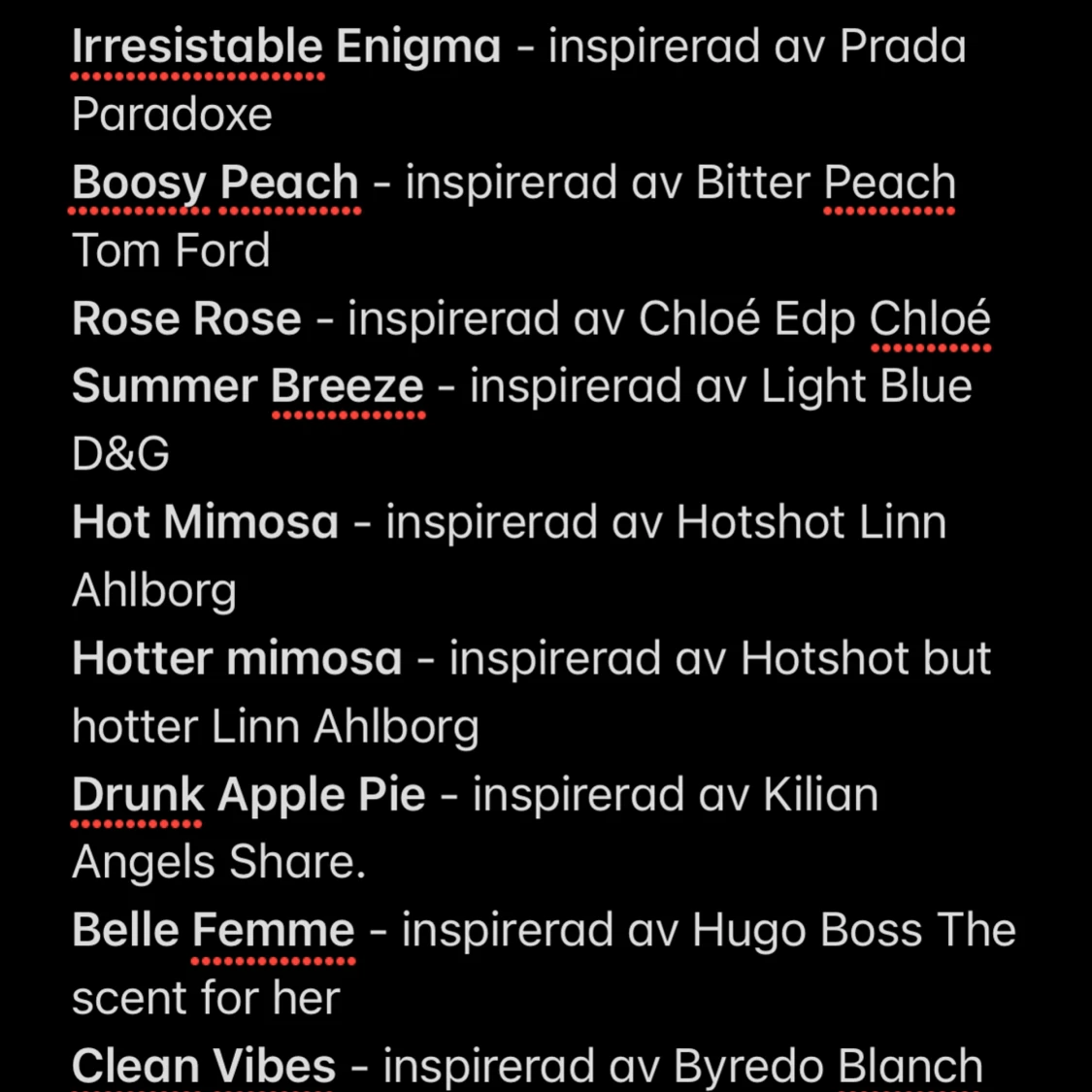 Essnce parfymtester  - 90