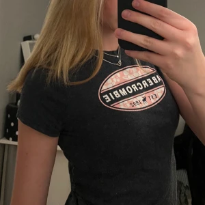 T-shirt - Heeej! Jag säljer min t-shirt från Abercrombie eftersom att jag inte använder den längre och den är i gott skick. Den har stolek xss och jag är 174 cm lång. Säljer den för 30 kr och köpare står för frakt. Skriv privat för fler bilder!❤️
