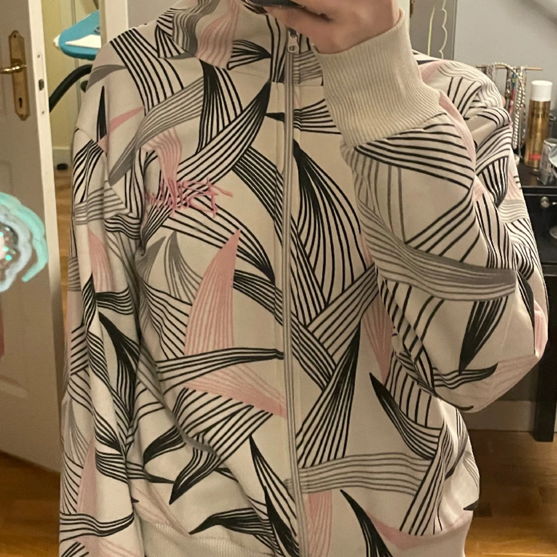 Zipup gossip med mönster  - 91