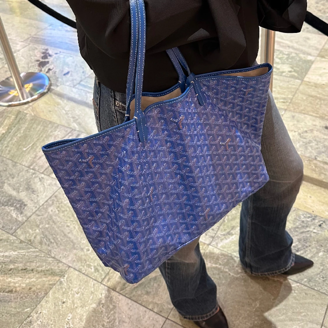 Goyard tote PM blå
