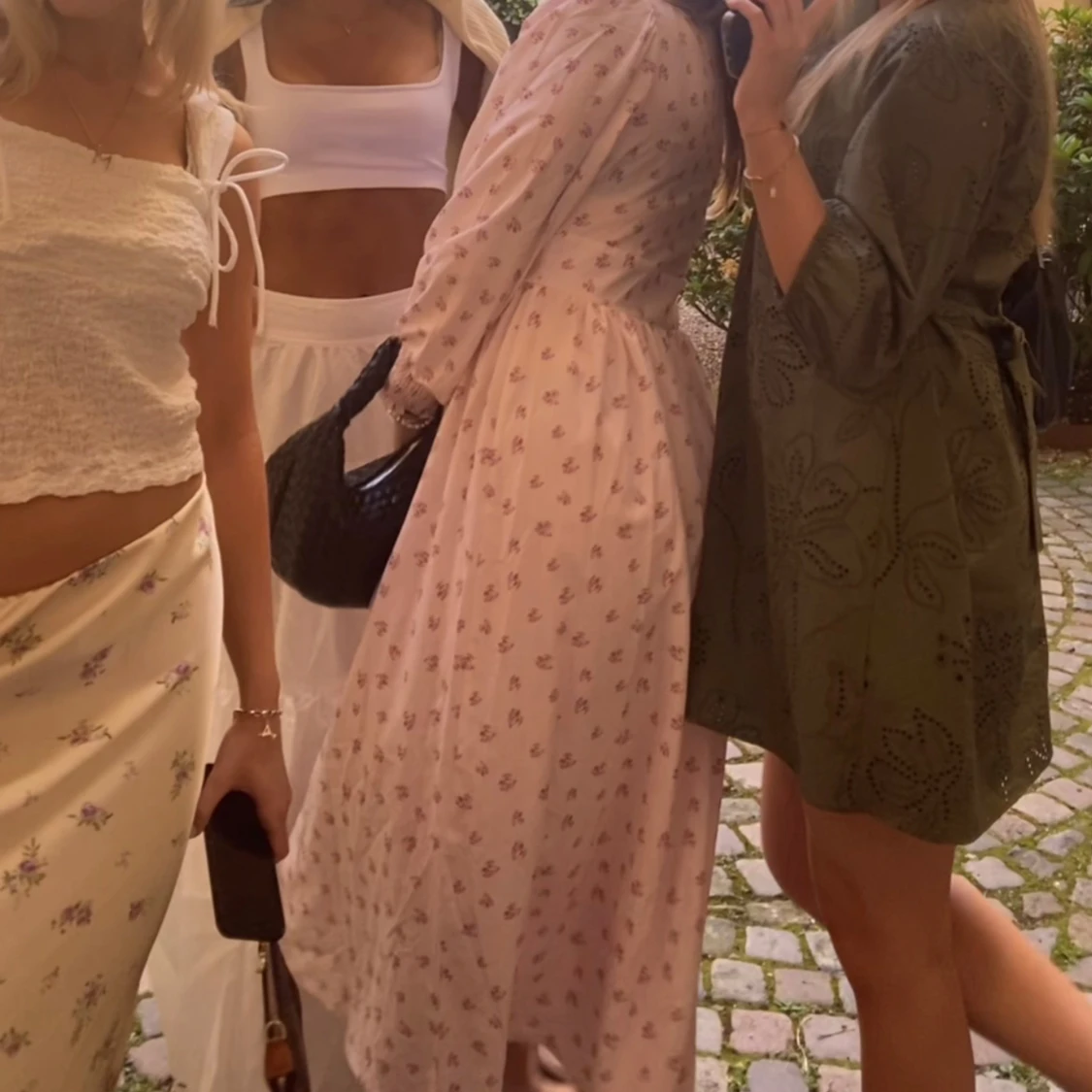 Blommig långklänning - 91