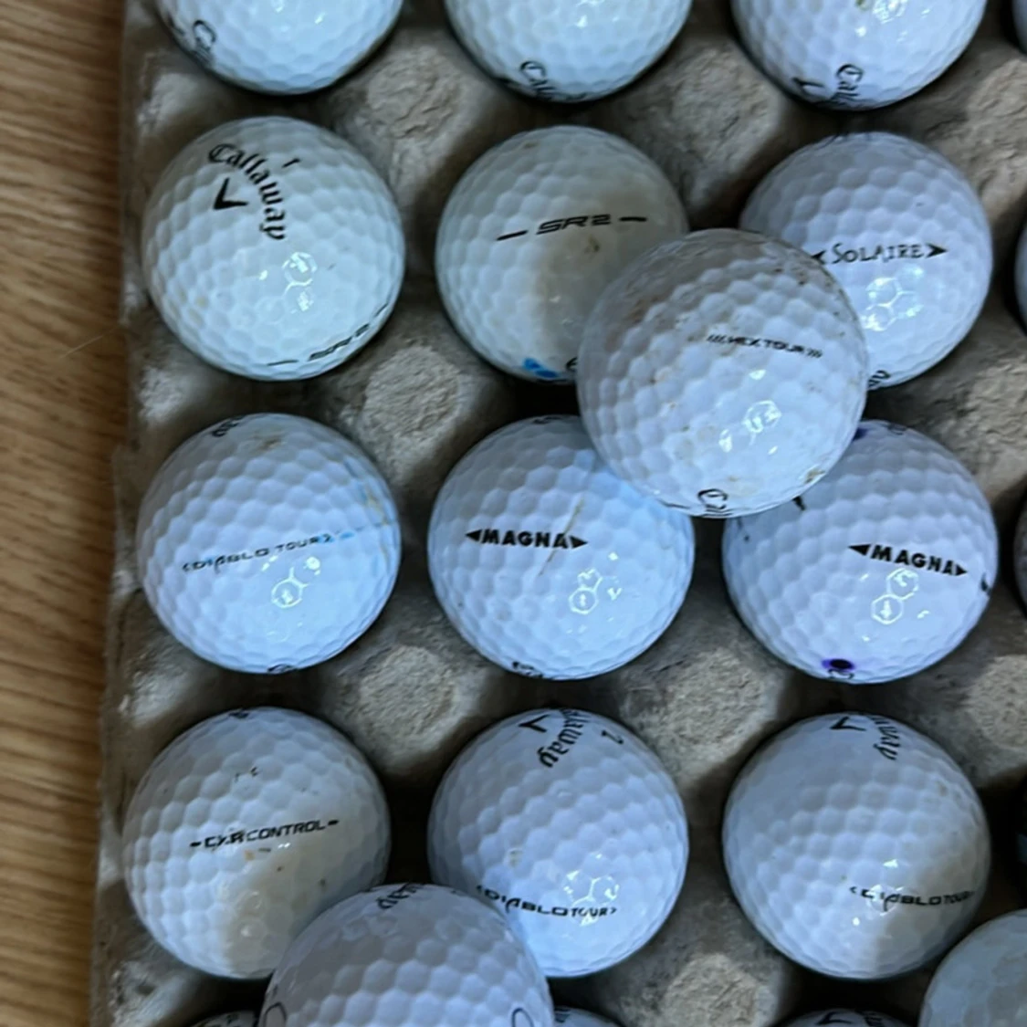 Blandade Callawaybollar  - 92