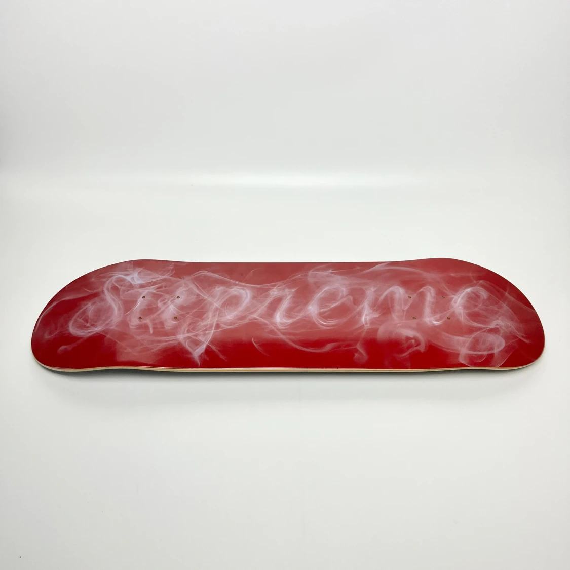 Supreme Smoke Skatedeck Red