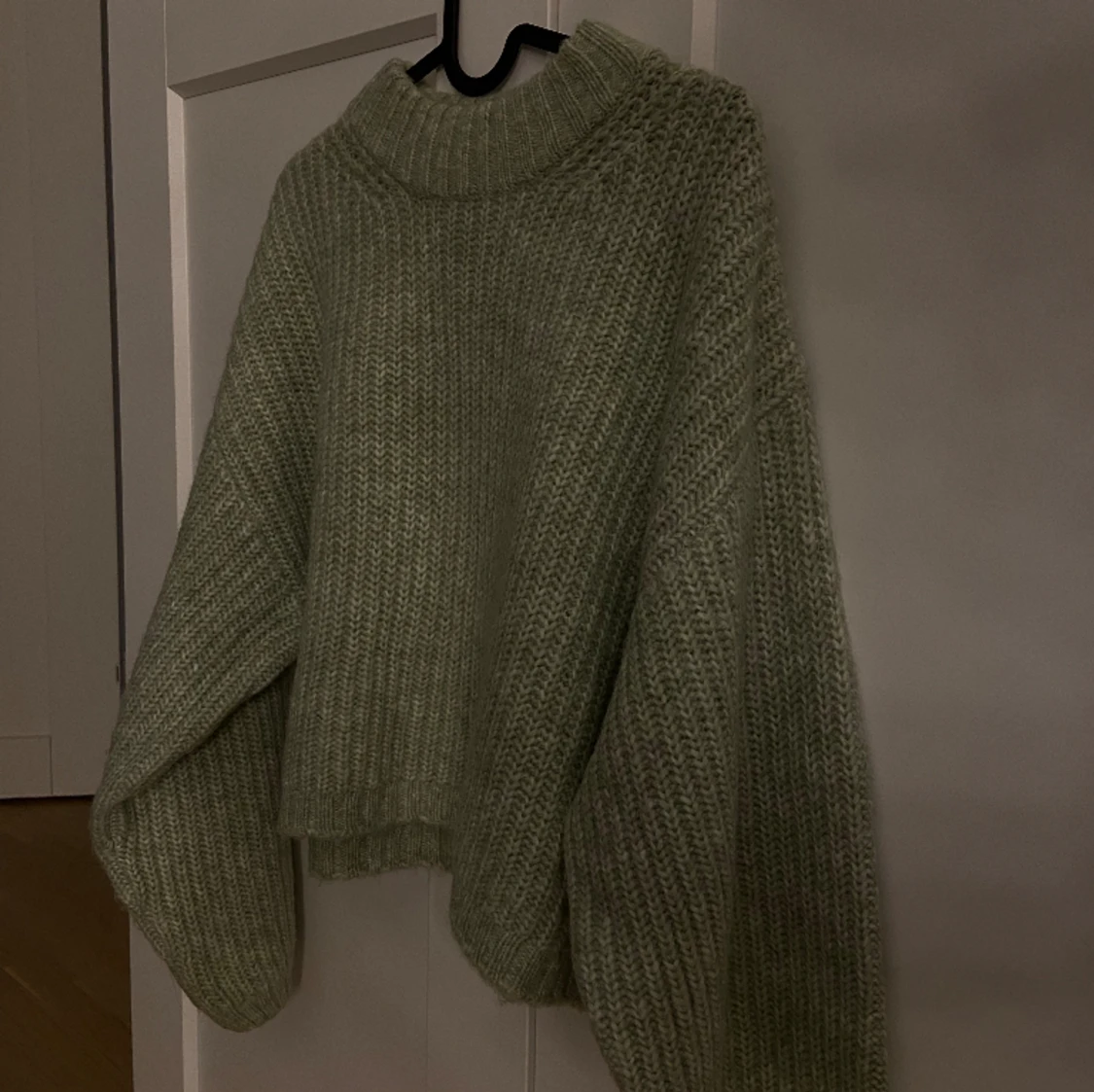 Stickad oversized - 91