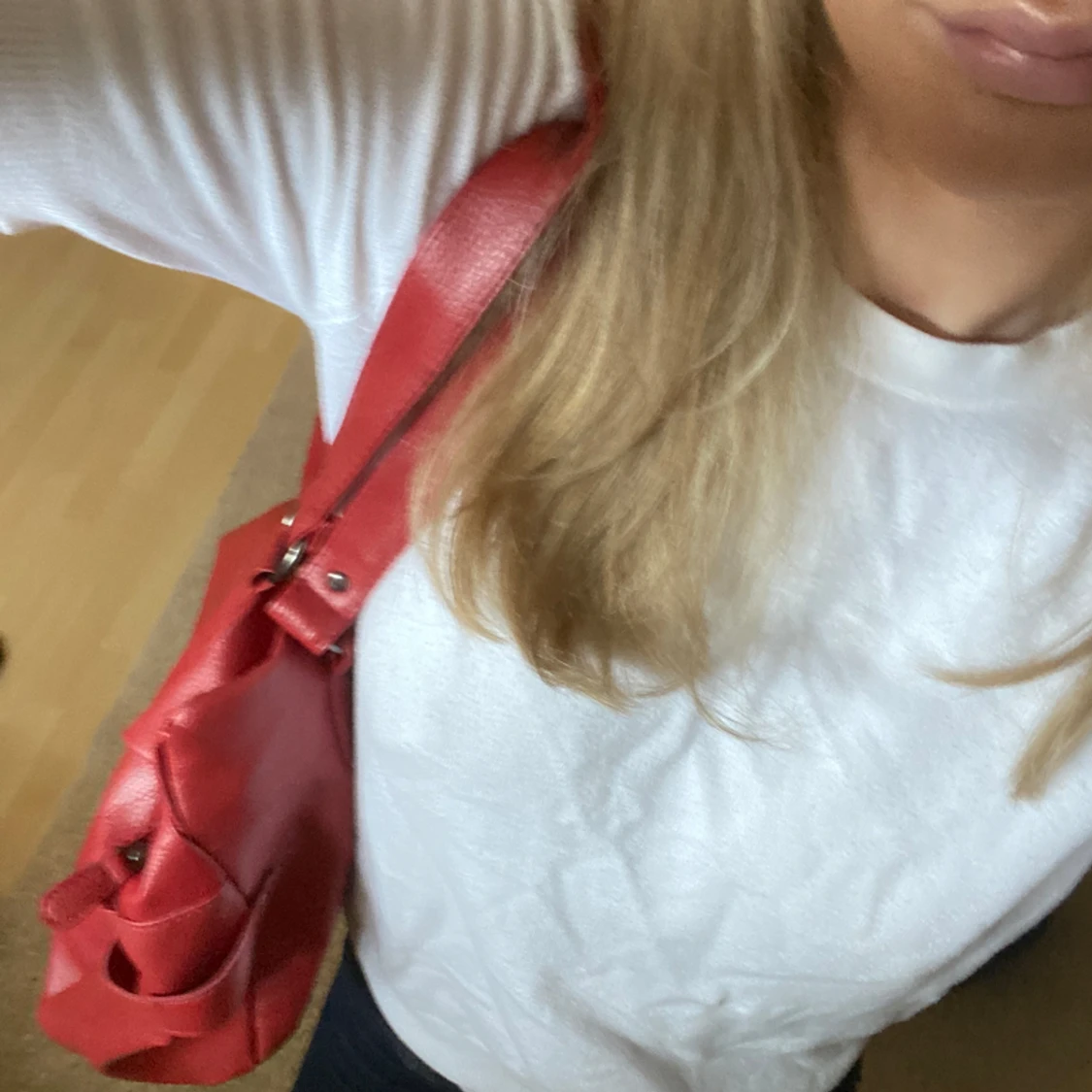 Röd Daniel Hechter väska  - 90