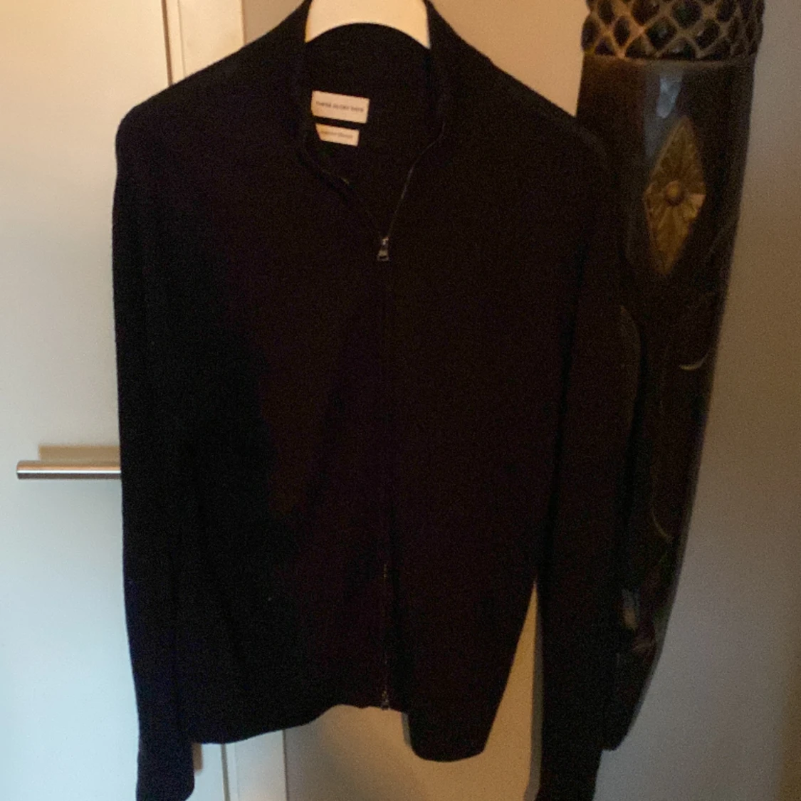 Merino ull zip tröja  - 90