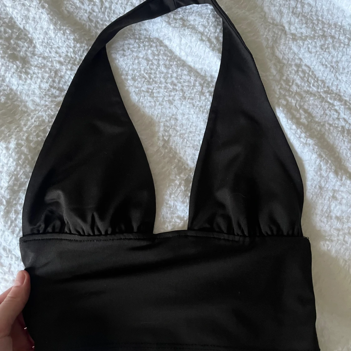 Halterneck topp - 90